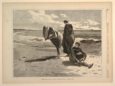 高潮，1870年8月6日，每个星期六 作者 不明