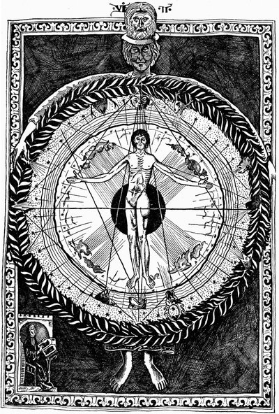 Bingen 1098-1179的Hildegard，德国女神和神秘主义者 作者 不明