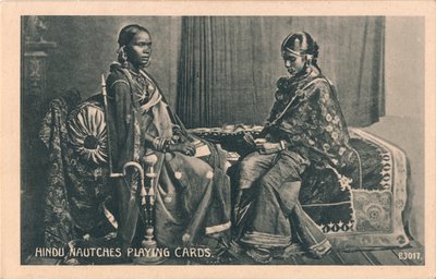 印度拿铁扑克牌，c1910 作者 不明