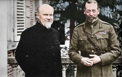1935年，与英国庞加莱总统je下，在英国英国总部举行，大约于1916年。 作者 不明