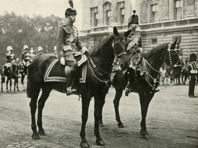 1928年，1937年，在格陵兰骑兵与格洛斯特公爵Ma下。 作者 不明