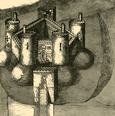 霍尔特城堡（Holt Castle），1610年，1898年。 作者 不明