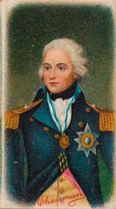 霍拉肖·纳尔逊（Horatio Nelson）1758-1805，纳尔逊第一子爵，英国海军上将，1912年 作者 不明