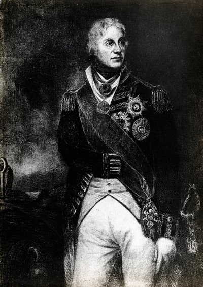 霍拉蒂·纳尔逊（Horatio Nelson），第一海军上将纳尔逊，19世纪英国海军司令 作者 不明