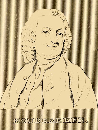 胡布雷肯（Houbraeken），1698-1780年，1830年。 作者 不明