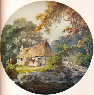 1921年，德文郡Yealmpton附近的小屋 作者 不明