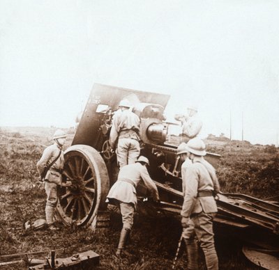 榴弹炮电池，c1914-c1918 作者 不明