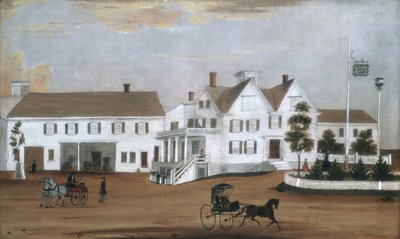 哈德逊大厦（Hudson House），1882年。 作者 不明