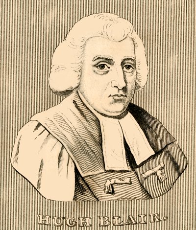 休·布莱尔（Hugh Blair），1817-1800，1830年。 作者 不明
