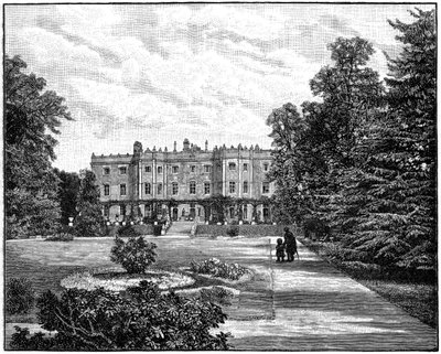 白金汉郡休根登庄园（Hughenden Manor），1900年 作者 不明