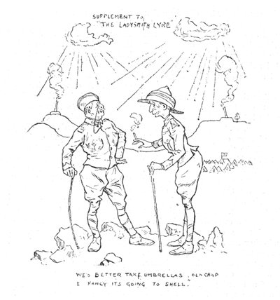 围攻的幽默，1902年 作者 不明