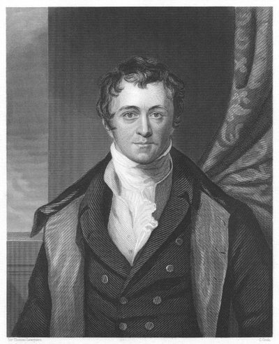 汉弗莱·戴维（Humphry Davy），英国化学家，1860年 作者 不明