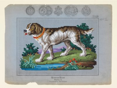 猎狗，约1879年 作者 不明