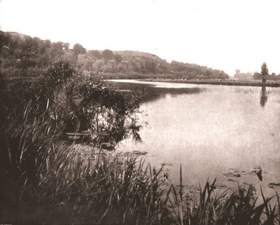 Hurley Reach，位于白沙姆和梅德纳姆之间的泰晤士河，白金汉郡，1894年。 作者 不明