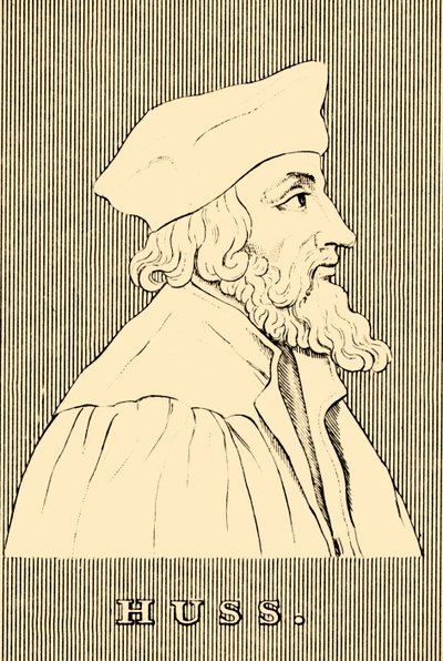 侯斯，c1369-1415，1830年。 作者 不明