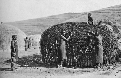 祖鲁兰的小屋建筑，1912年 作者 不明