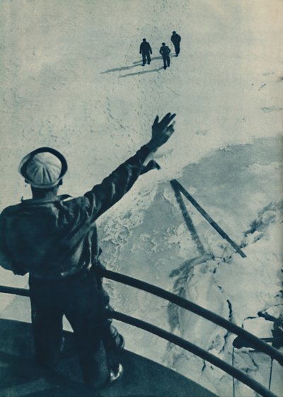 美国的冰桥，1936年 作者 不明