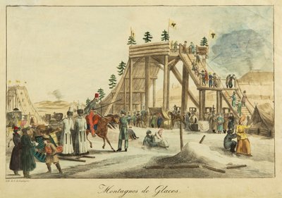 冰山，大约1814年 作者 不明