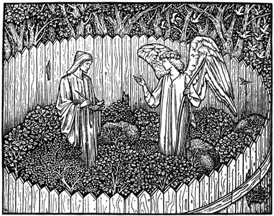 插图摘自Kelmscott出版社的Geoffrey Chaucer作品，1964年，1896年 作者 不明