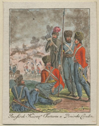 帝国哥萨克人，1799年 作者 不明