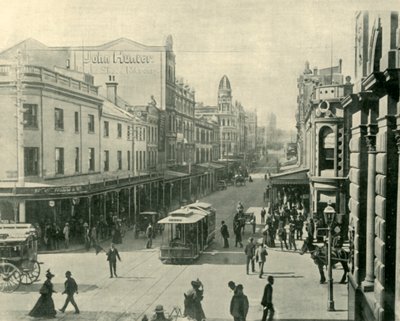 1901年在悉尼。 作者 不明