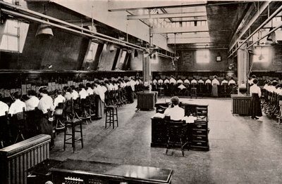 在大型电话交换机中，c1916 作者 不明
