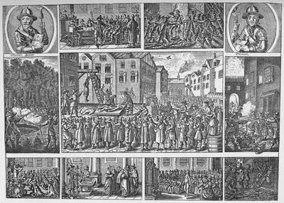 Venners崛起中的事件和叛乱领导人的处决，1661年1903年 作者 不明
