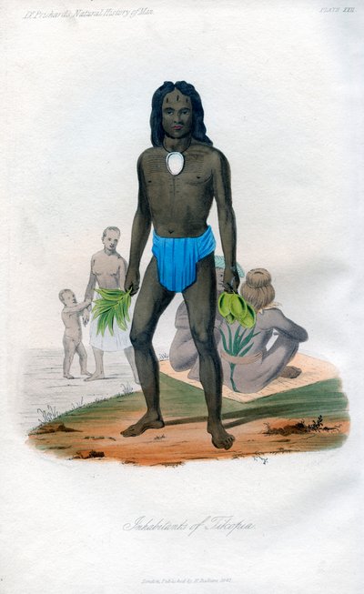 蒂科比亚居民，1848年 作者 不明