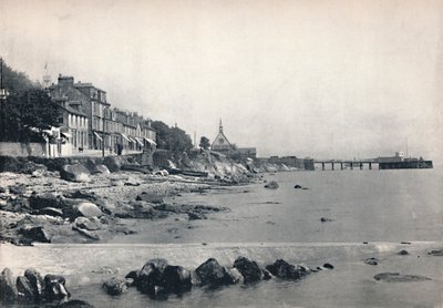 Innellan-展示石滩和汽船码头，1895年 作者 不明