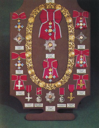 1953年，大英帝国勋章 作者 不明