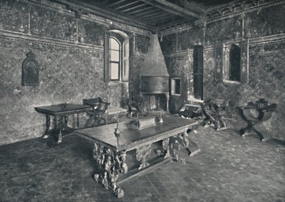 内政部，达万扎蒂宫-配16世纪晚期佛罗伦萨表，1928年 作者 不明