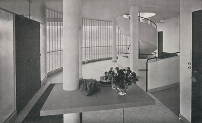 普瓦西别墅的内部，1933年 作者 不明