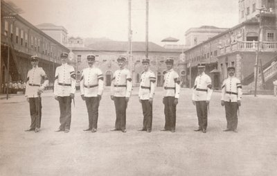 宪兵的口译员，1914年 作者 不明