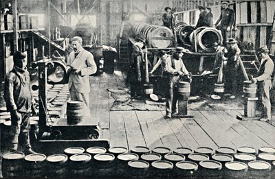 碘准备在塔拉帕卡的Salitreras装运，1911年 作者 不明