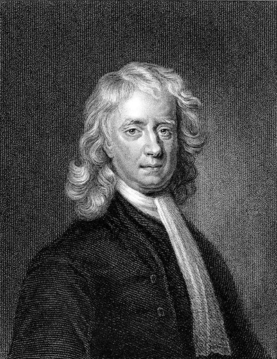 艾萨克·牛顿（Isaac Newton），英国数学家和物理学家 作者 不明