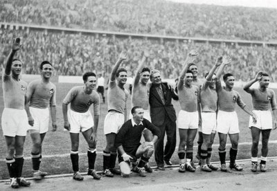 意大利国家足球队，柏林奥运会，1936年 作者 不明