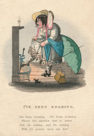 Ive漫游，1828年。 作者 不明