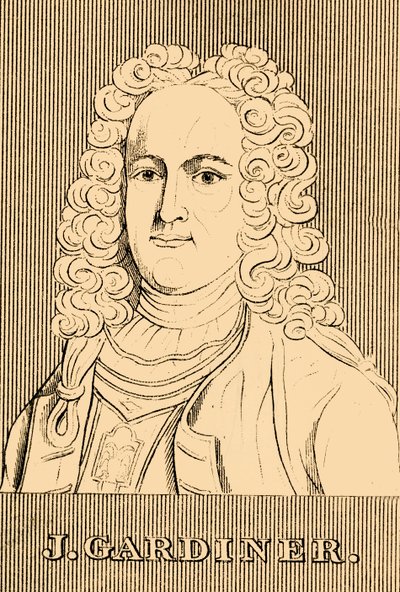 加迪纳（J. Gardiner），1688年至1745年，1830年。 作者 不明