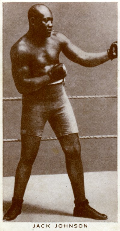 杰克·约翰逊（Jack Johnson），美国拳击手，1938年 作者 不明