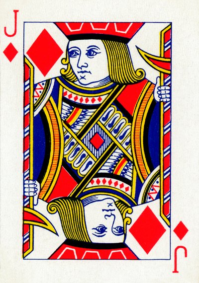 来自Goodall＆Son Ltd.纸牌的钻石杰克，c1940 作者 不明