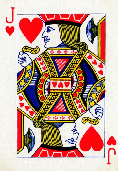 来自Goodall＆Son Ltd.扑克牌的心形杰克，c1940 作者 不明