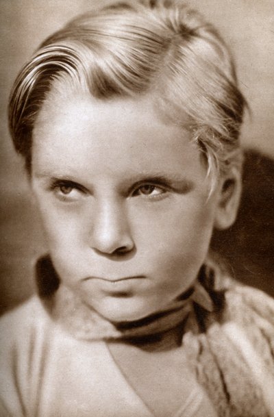 杰基·库珀（Jackie Cooper），美国演员兼电视导演和制片人，1933年 作者 不明