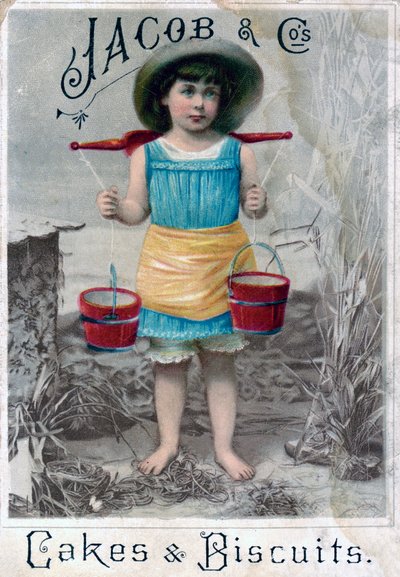 Jacob and Cos。Cakes＆Biscuits，c1900s-c1920s。广告明信片 作者 不明
