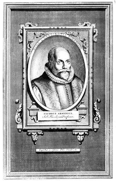 莱顿大学荷兰神学家，神学教授Jacobus Arminius 作者 不明