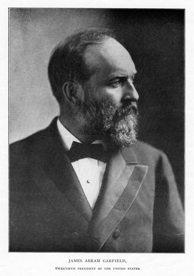 美国第20任总统James Abram Garfield，c1881 作者 不明