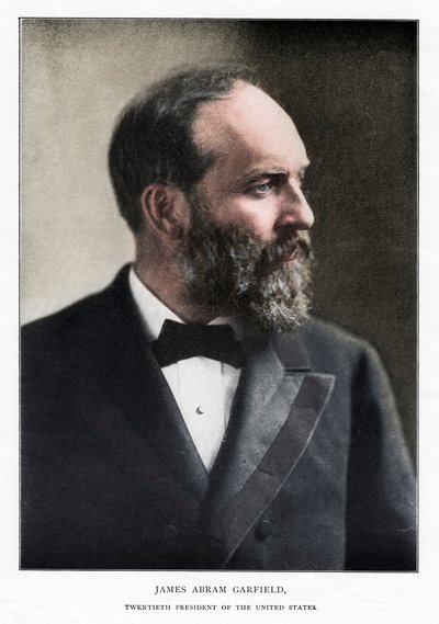 美国第20任总统James Abram Garfield，c1881 作者 不明