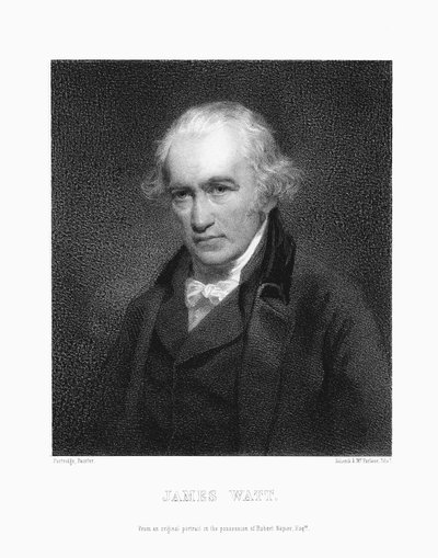 詹姆斯·瓦特（James Watt），苏格兰工程师 作者 不明