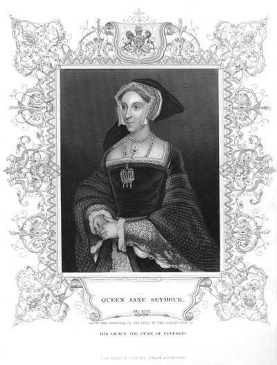 简·西摩（Jane Seymour），亨利八世的第三任妻子，c1536，19世纪 作者 不明