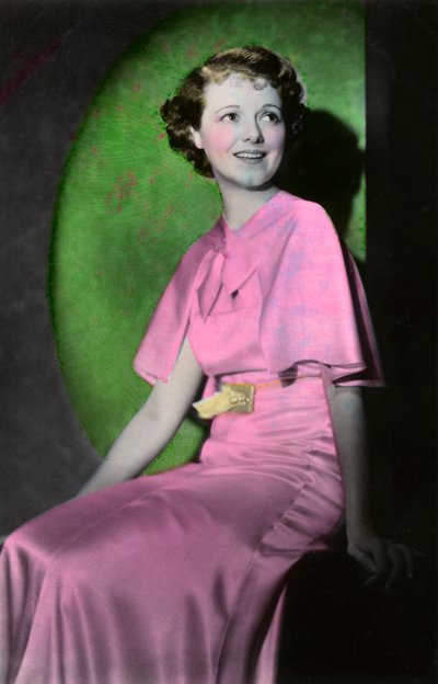 珍妮特·盖诺（Janet Gaynor）1906-1984，美国女演员，二十世纪 作者 不明