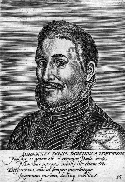 Janus Dousa 1545-1604，荷兰政治家，历史学家，诗人和语言学家 作者 不明